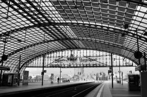 Flüchtige Gedanken am Andersort Bahnhof