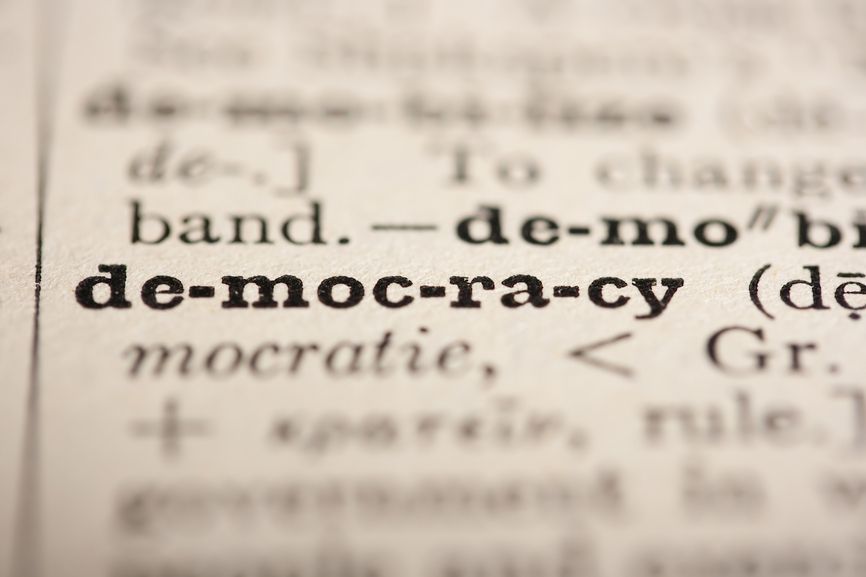 Word democracy
