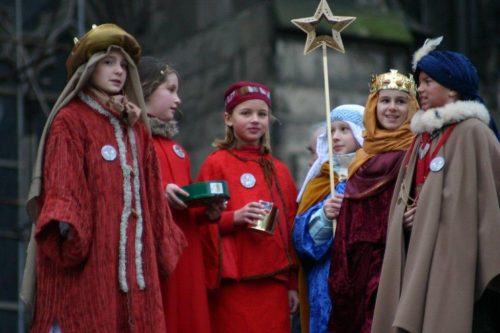 Die Heiligen Drei Könige oder Kinder und ihre Mission