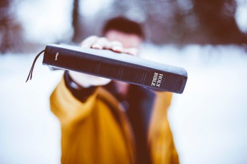 „Hinter mich!“ – Zur ungezähmten Sprache der Bibel