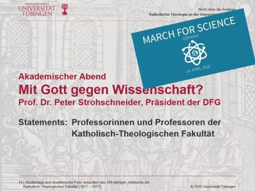 Mit Gott gegen Wissenschaft?