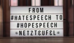 From hatespeech to hopespeech Netzteufel