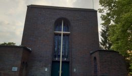 Kirche St. Hubertus, Petershaben. Ephemere Kirche