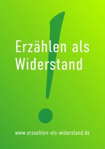 Buchcover Erzählen als Widerstand