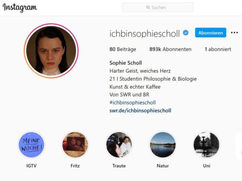 Memoria digitalis und das Handy von Sophie Scholl