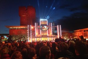Bühne von The Passion in Enschede