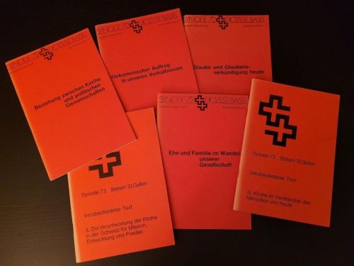 50 Jahre Synode 72 in der Schweiz