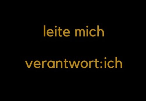 „Verantwort:ich“. Eine Performance zu Verstrickung und Verantwortungsübernahme