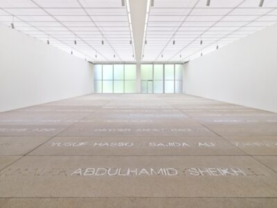 Doris_Salcedo_Palimpsest_Fondation_Beyeler