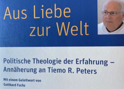 Tiemo Rainer Peters Politische Theologie. Buchcover
