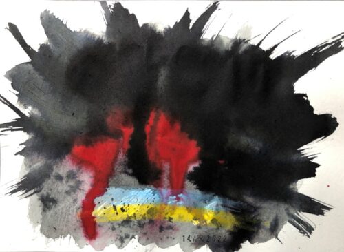„Noch ein Versuch, sich dem Feuer zu erklären.“ Serhij Zhadan, ein ukrainischer Dichter