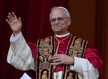 Rome,,Italy,08-05-2025:,The,New,Pontiff,Appears,On,The,Central