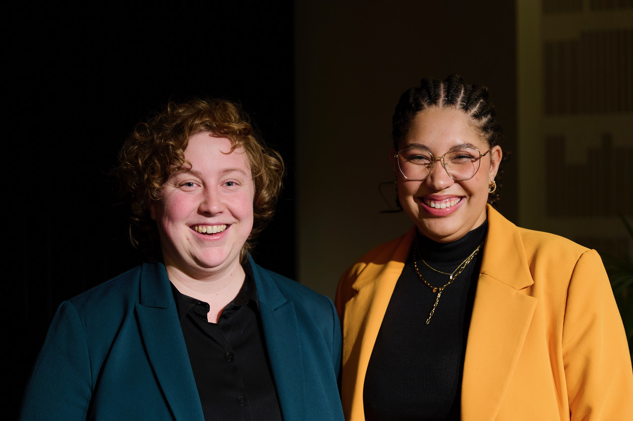 Sarah A. Ntondele und Paulina Hauser